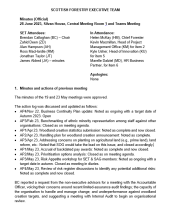 Scottish Forestry Executive Team (SFET) minutes - 28 June 2023